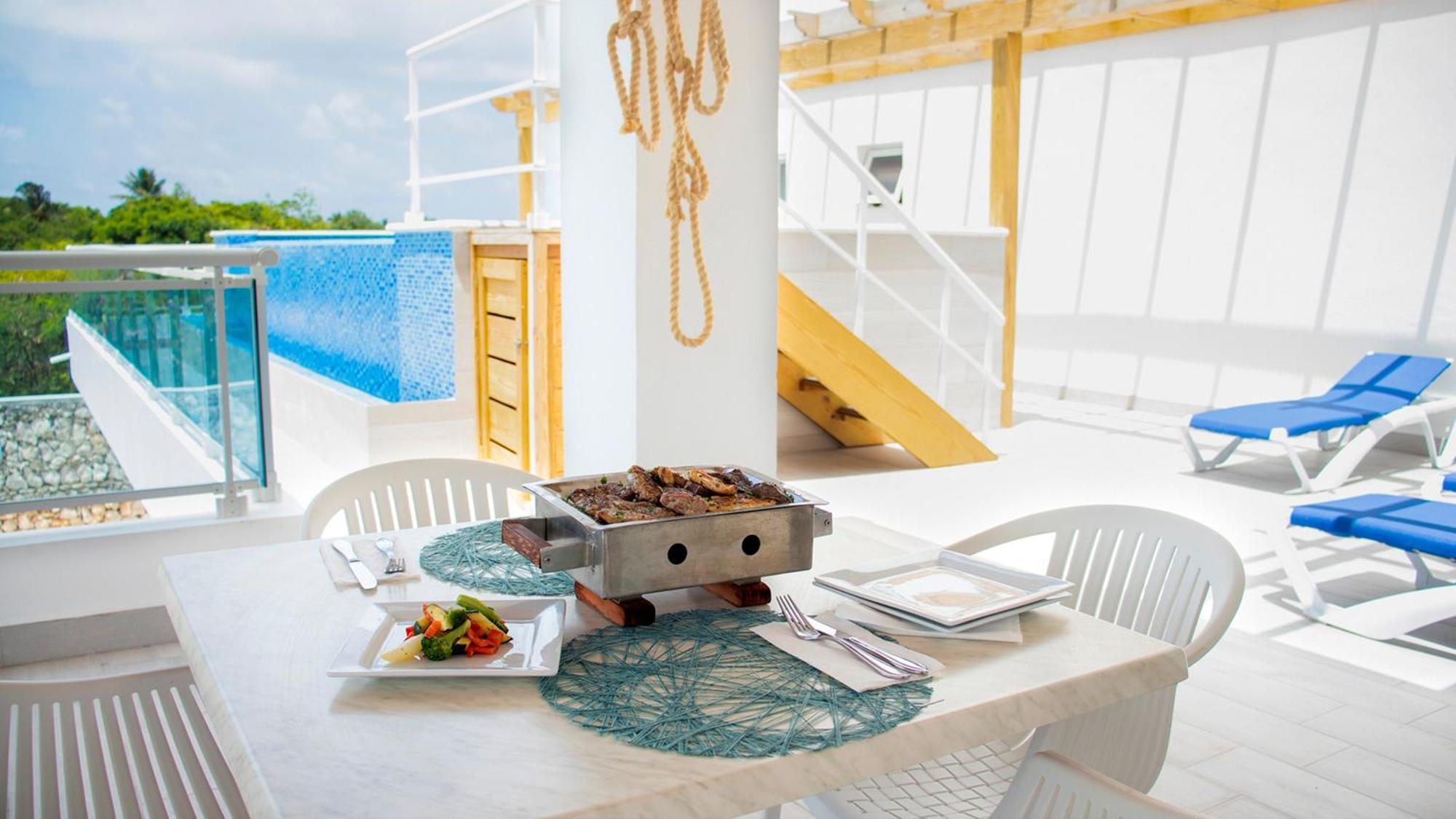 Hotel Capriccio Mare Y Restaurante 蓬塔卡纳 外观 照片